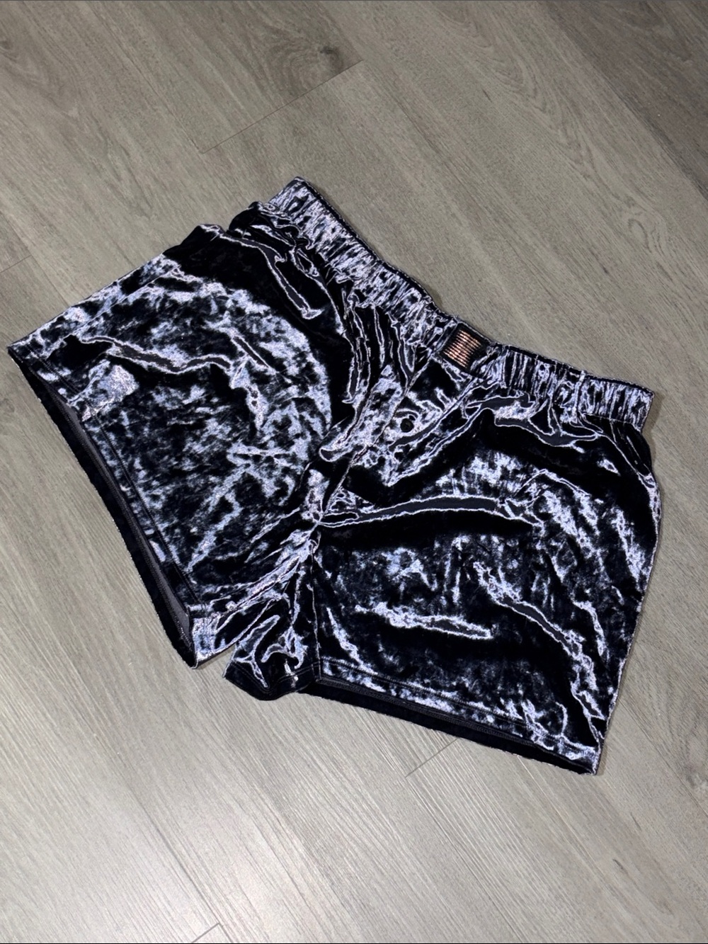 Fenty Velvet Blue/Purple Lounge Shorts/Briefs